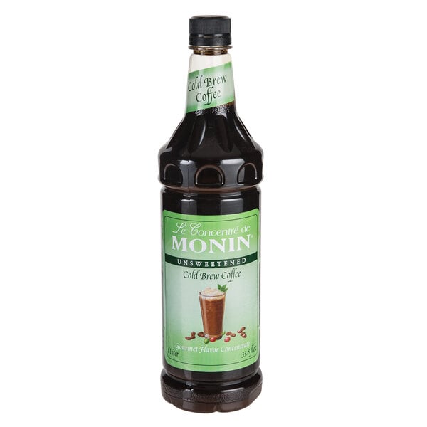 Monin Cold Brew Coffee Concentrate - 1 L — Case of 4