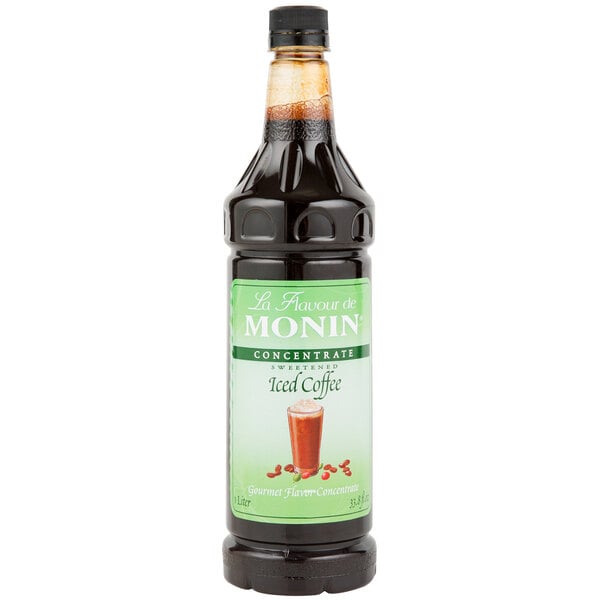 Monin Iced Coffee Concentrate - 1 L — Case of 4