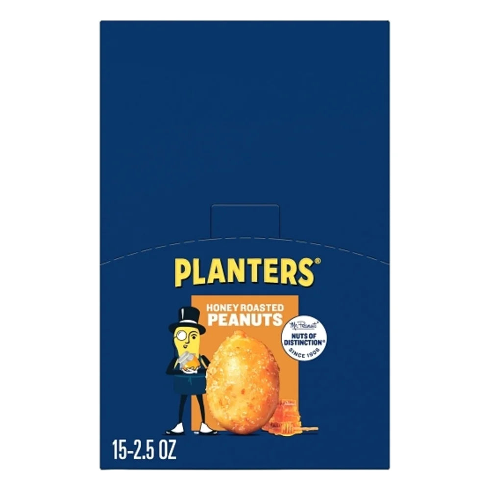 Planters Honey Roasted Peanut, 2.5 Ounce — 45 Per Case
