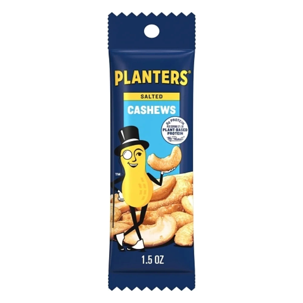 Planters Salted Cashews, 1.5 Ounce — 108 Per Case