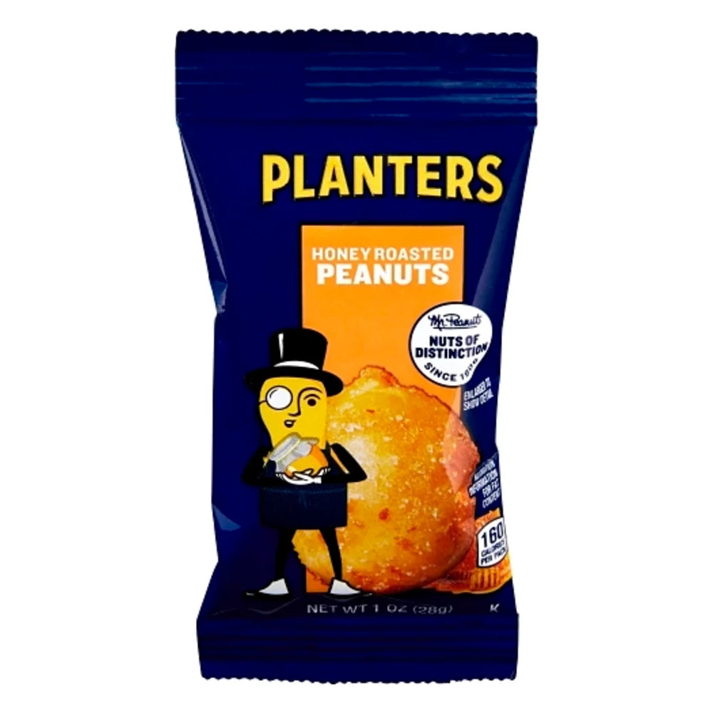 Planters Honey Roasted Peanut, 1 Ounce — 144 Per Case