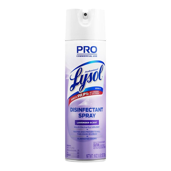 Lysol Lavender Disinfectant Spray - 19 oz — Case of 12