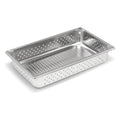 Vollrath Perforated Stainless Steel Full Size Steam Table Pan — 1 Per Case