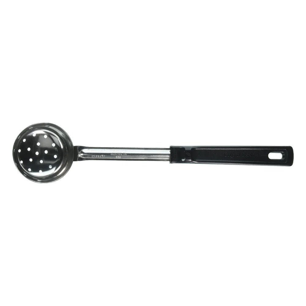 Vollrath Stainless Steel Perforated Spoodle Black Handle, 3 Ounce — 1 Per Case