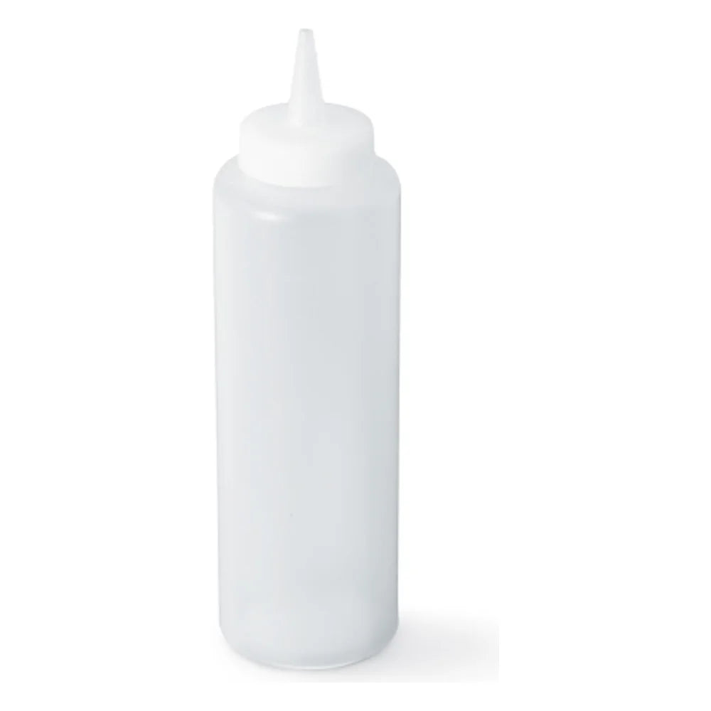 Vollrath All Purpose Plastic Clear Squeeze Bottle, 12 Ounce — 1 Per Case