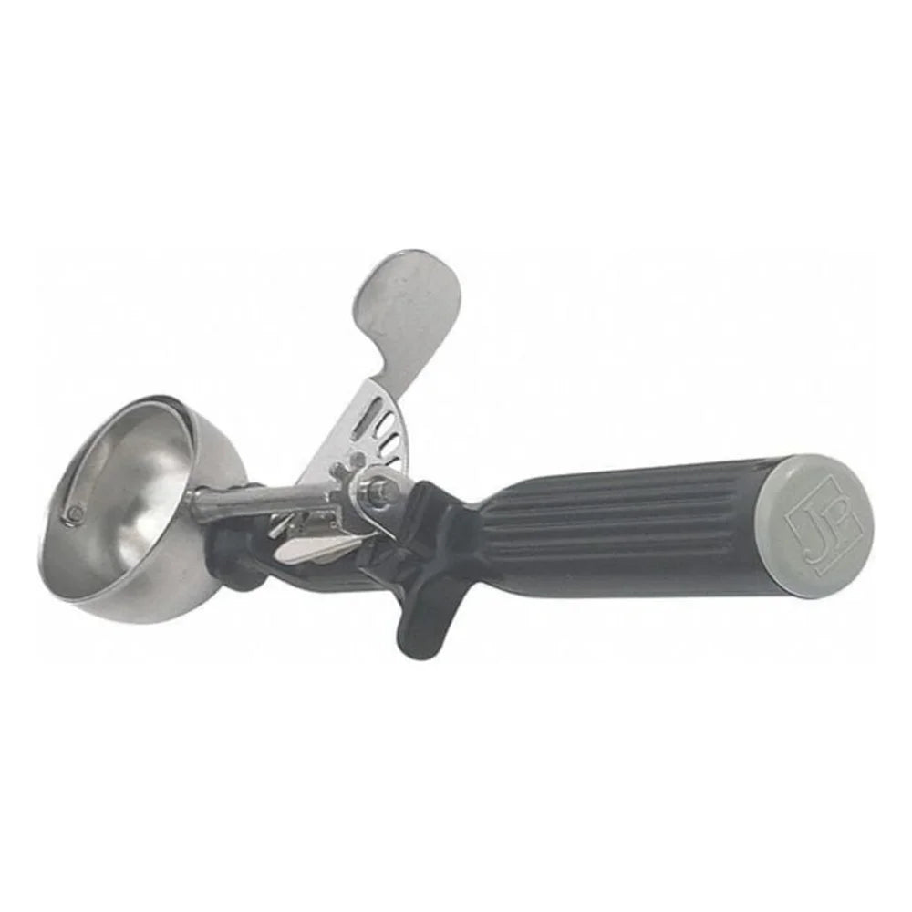 Vollrath Stainless Steel Size 30 Disher - Black Handle — 1 Per Case
