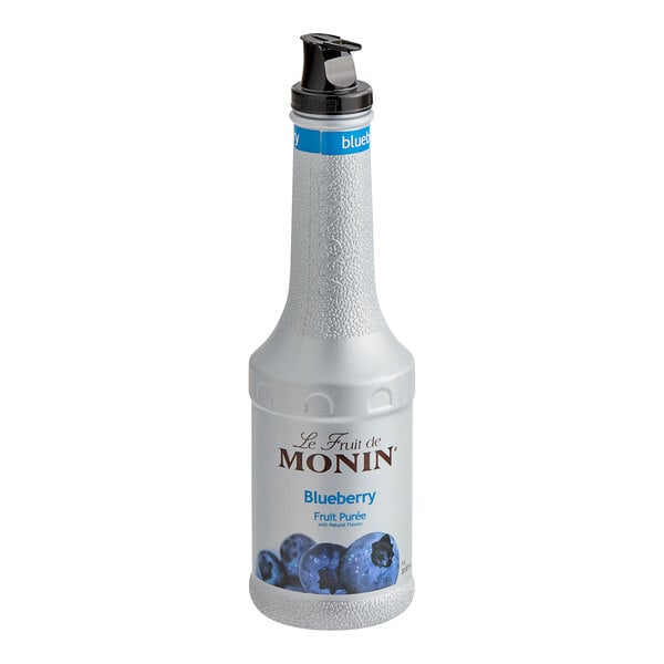 Monin Blueberry Puree - 1 L — Case of 4