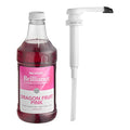 Monin Pink Dragon Fruit Energy Concentrate - 64 oz — Case of 4