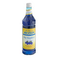 Monin Sugar Free Blue Raspberry - 1 L — Case of 4