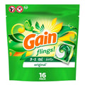 Gain Flings Original Laundry Detergent, 16 ct — 6 Per Case
