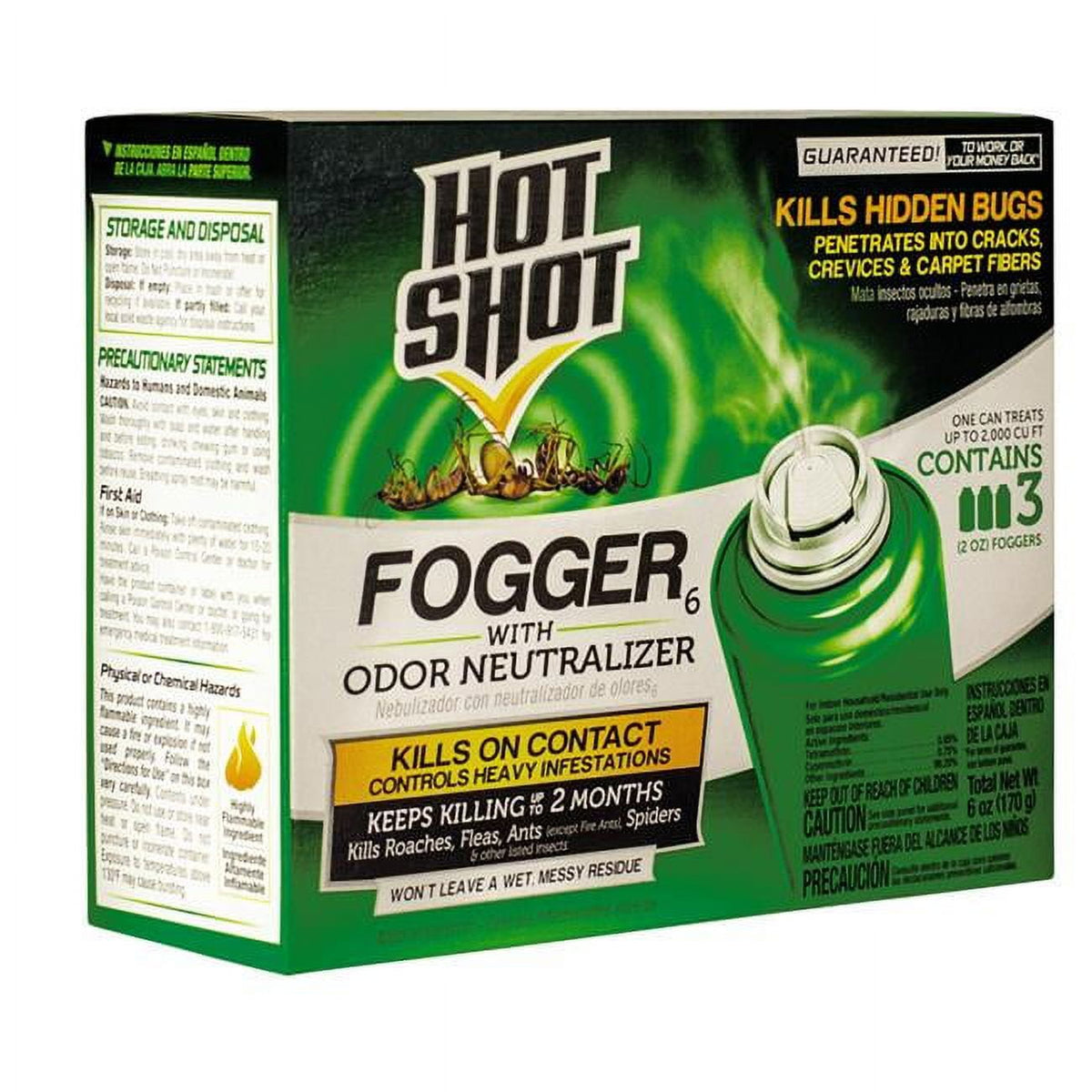 Hot Shot Indoor Fogger 3-2oz — Case of 12