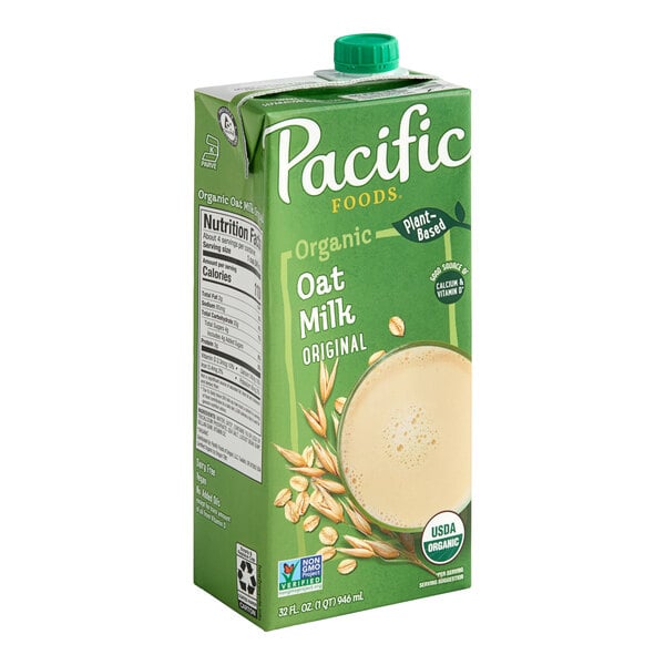 Pacific Foods Organic Original Oat Milk - 32 fl oz — Case of 12