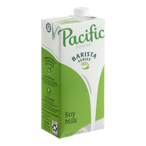 Pacific Foods Original Barista Series Soy Milk - 32 fl oz — Case of 12
