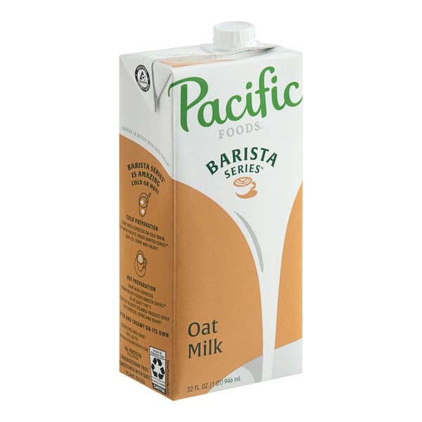 Pacific Foods Original Oat Milk Barista Series - 32 fl oz — Case of 12