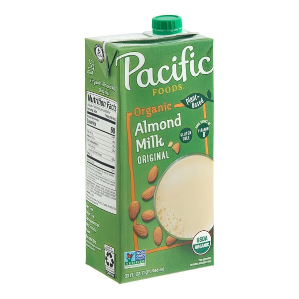 Pacific Foods Organic Original Almond Milk - 32 fl oz — Case of 12