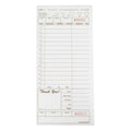 NCCO 4.25 Inch X 9 Inch 1 Part Tan Tint 15 Line Guest Check — 1 Per Case