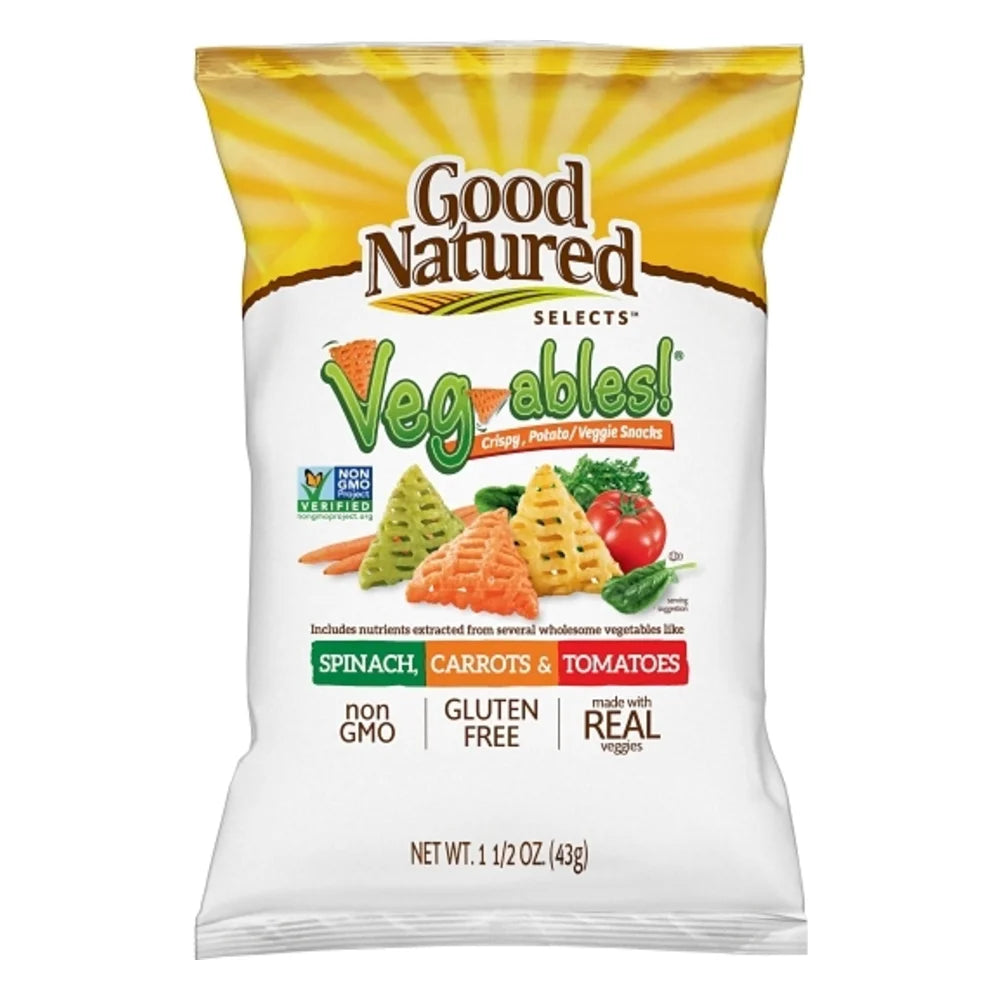 Herr Foods Inc Good Natured Veg-Ables Snacks, 1.5 Ounce — 6 Per Case