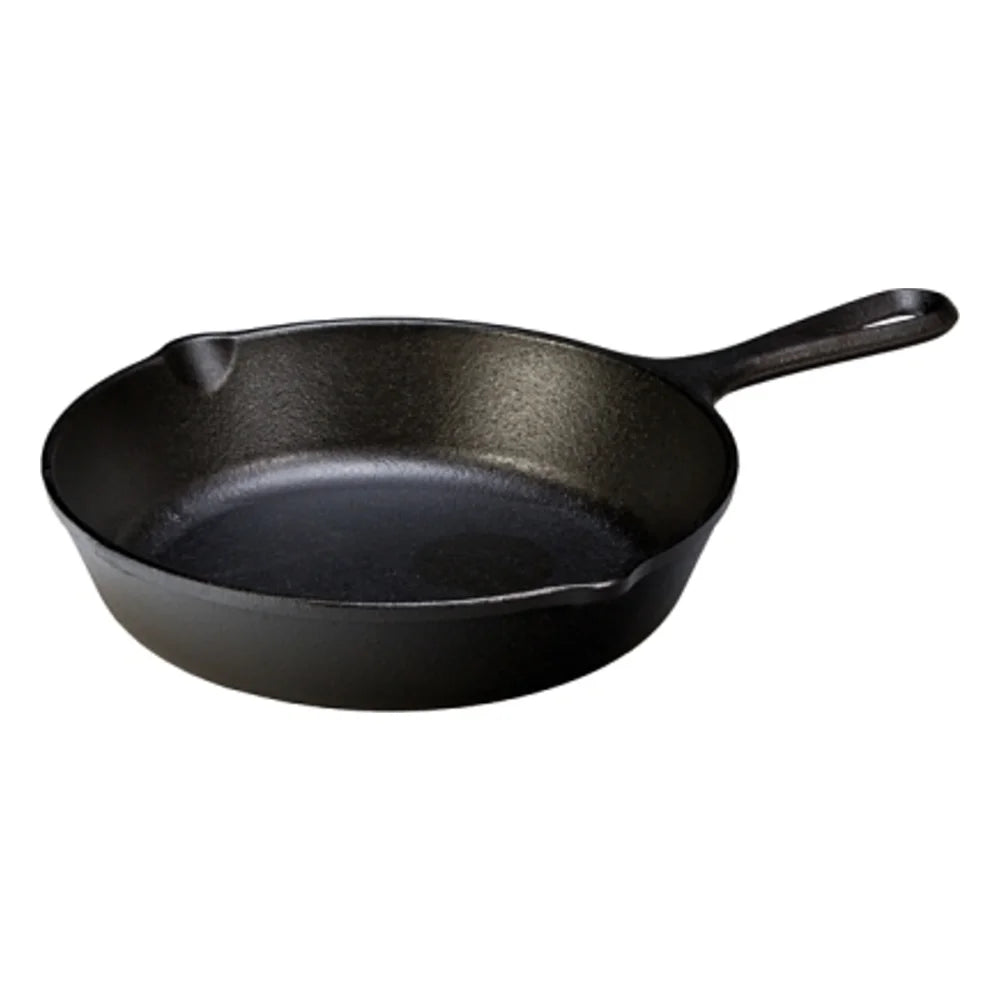 Lodge Preseasoned Cast Iron Skillet, 8 Inch — 3 Per Case