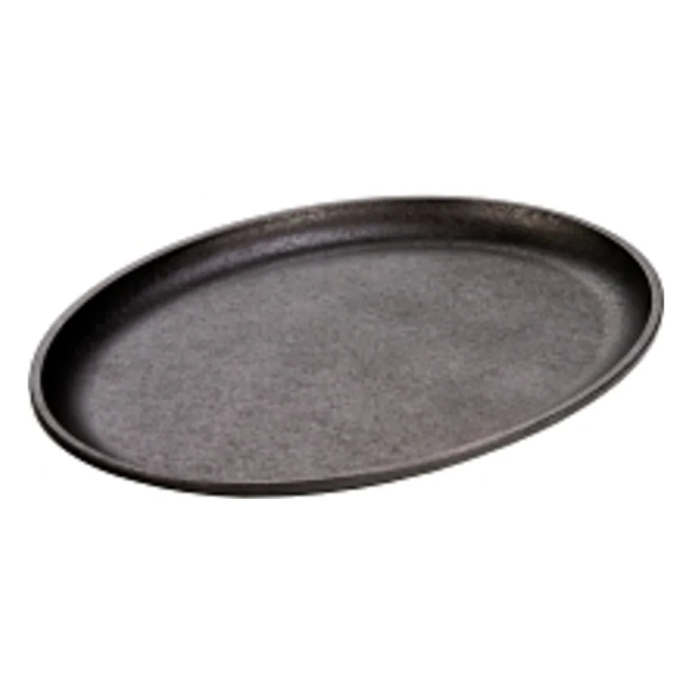 Lodge Oval Cast Iron Preseasoned Griddle — 3 Per Case
