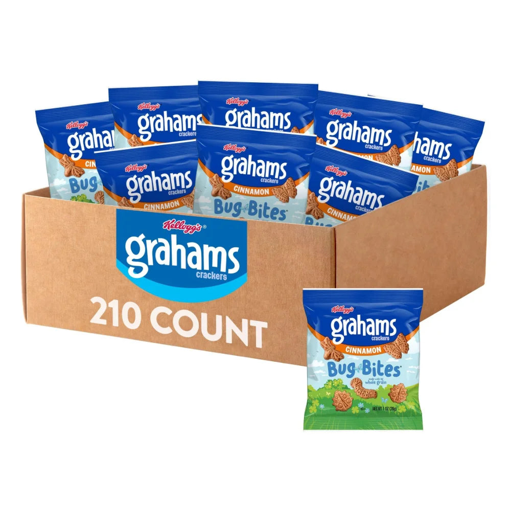 Kellogg's Graham Cracker Bug Bites, 1 Ounce — 210 Per Case