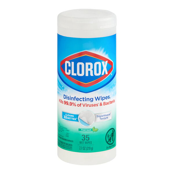 Clorox Disinfectant Fresh Scent Can Wipes - 35 ct — Case of 12