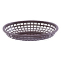 Tablecraft 9.375 Inch X 6 Inch X 1.375Classic Oval Brown Basket — 36 Per Case