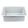 Tablecraft 7 Inch Gray Deep Dish Box — 12 Per Case