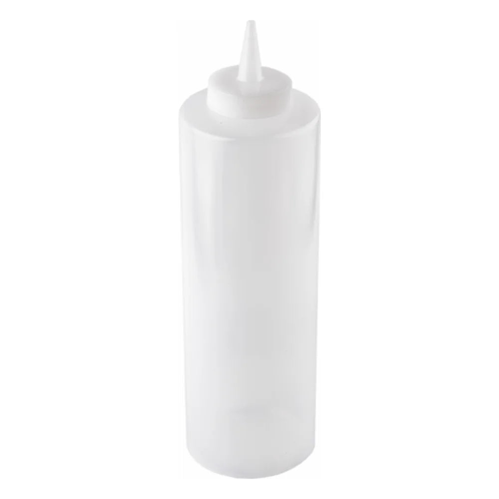 Tablecraft Natural Clear Squeeze Bottle, 24 Ounce — 12 Per Case