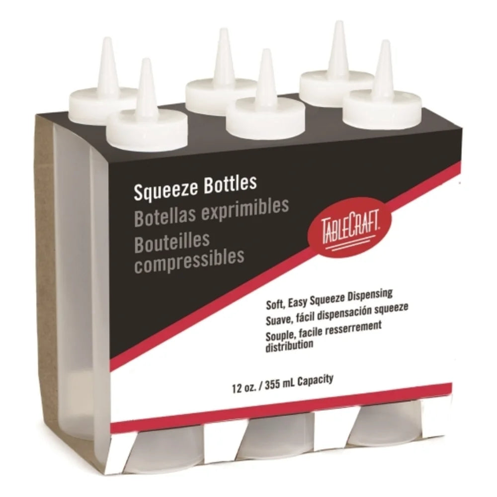 Tablecraft Squeeze Bottle, 12 Ounce — 12 Per Case