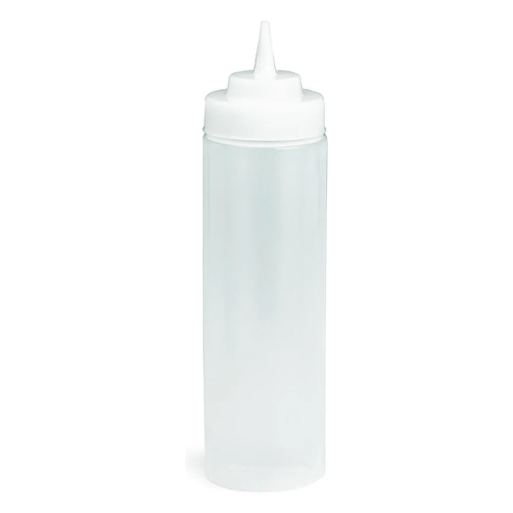 Tablecraft Widemouth Natural Dispenser Squeeze Bottle, 12 Ounce — 36 Per Case