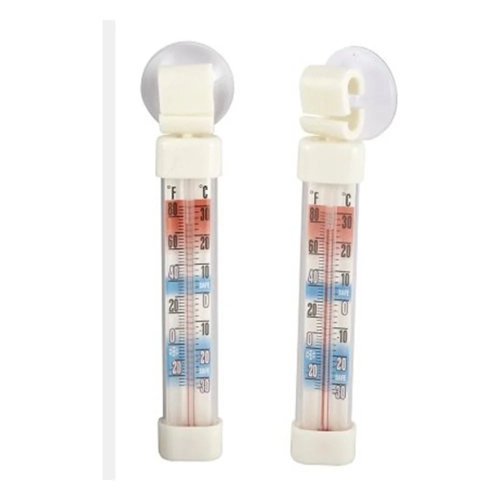 Winco 2-7/8"L Suction Cup Freezer/Refrig Thermometer, 2/Pk, 12 Each — 1 Per Case