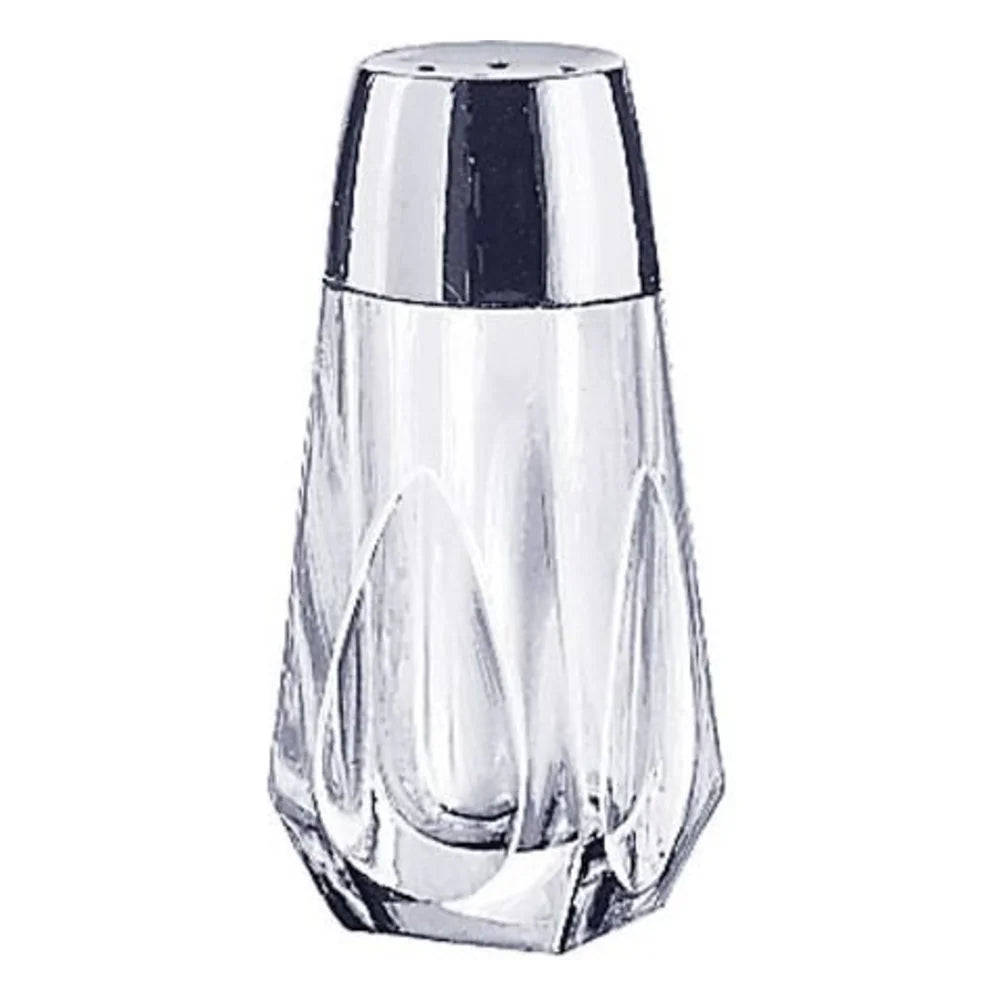 Libbey Salt & Pepper Shaker With Chrome Plated Plastic Top, 1.5 Ounce — 24 Per Case