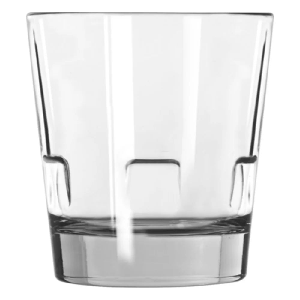 Libbey Optiva Stackable Double Old Fashioned Glass, 12 Oz — 1 Per Case