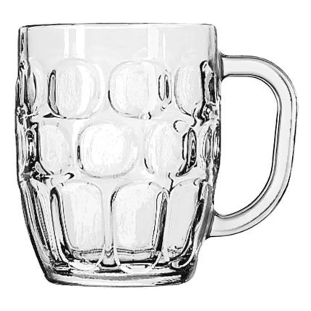 Libbey Dimple Stein Glass Mug, 19.25 Oz — 24 Per Case