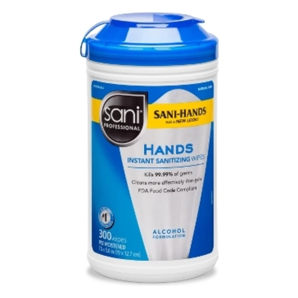 Sani Professional Sani-Hands 300 Cart Extra Large, 300 Count — 6 Per Case