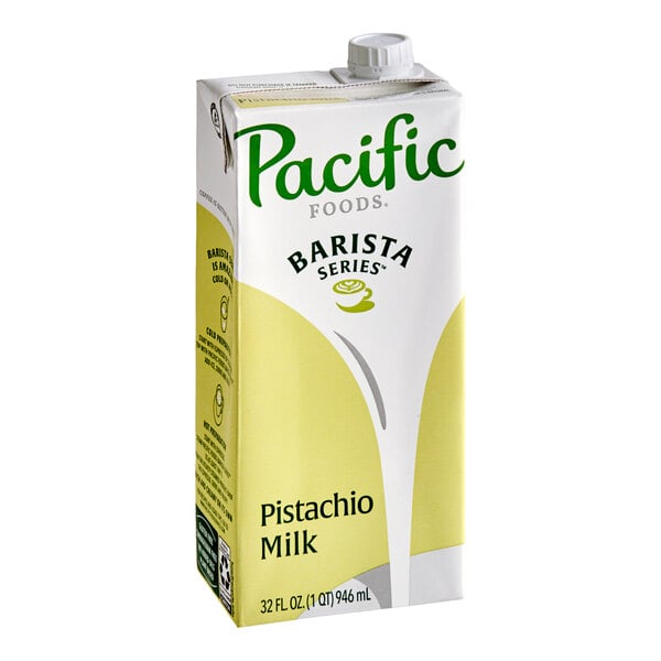 Pacific Foods Barista Series Pistachio Milk - 32 fl oz — Case of 12
