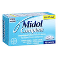 Midol Complete Menstrual Caplets, 40 Piece — 24 Per Case