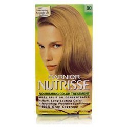 Garnier Nutrisse Hair Color #80 Medium Natural Blonde (1 Count)/12pk