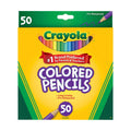 Crayola Colored Pencils, 50 ct — 12 Per Case