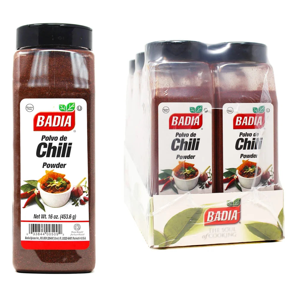 Badia Chili Powder, 16 Ounce — 6 Per Case