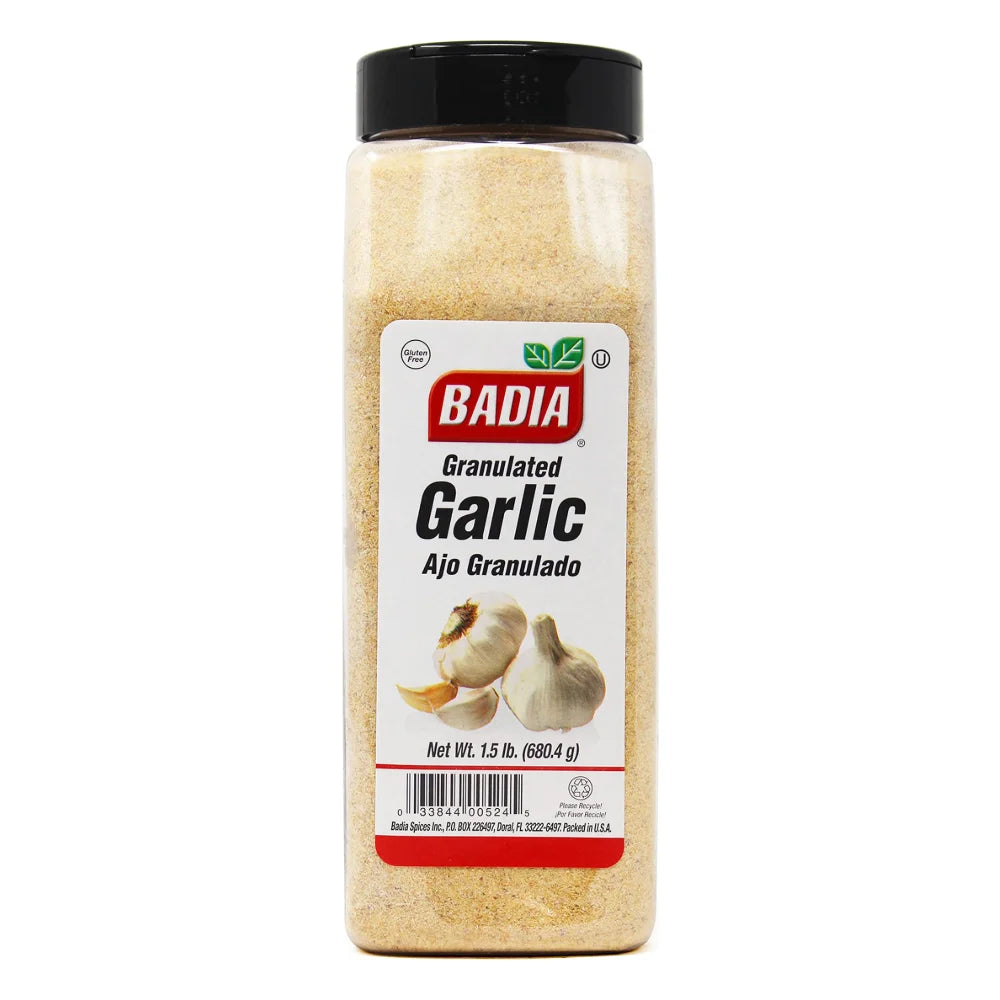Badia Granulated Garlic, 1.5 Pound — 6 Per Case