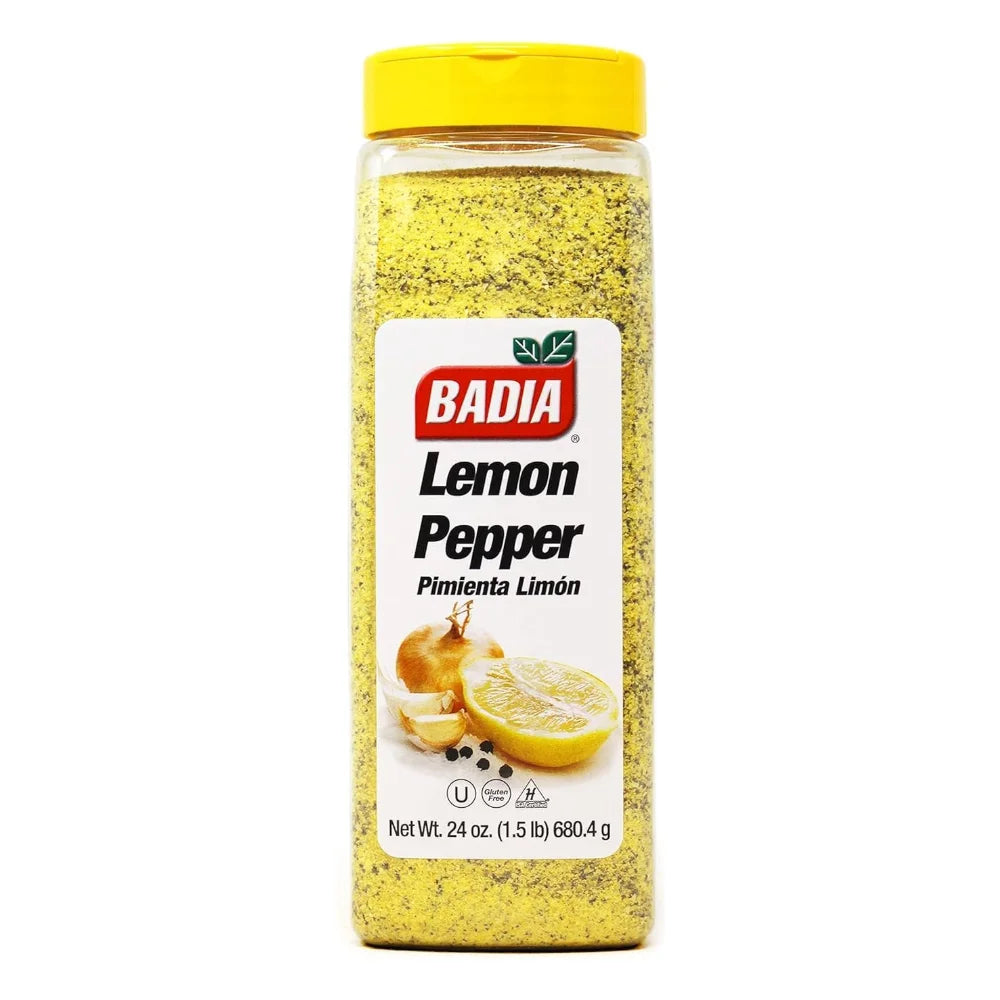 Badia Lemon Pepper, 1.5 Pound — 6 Per Case