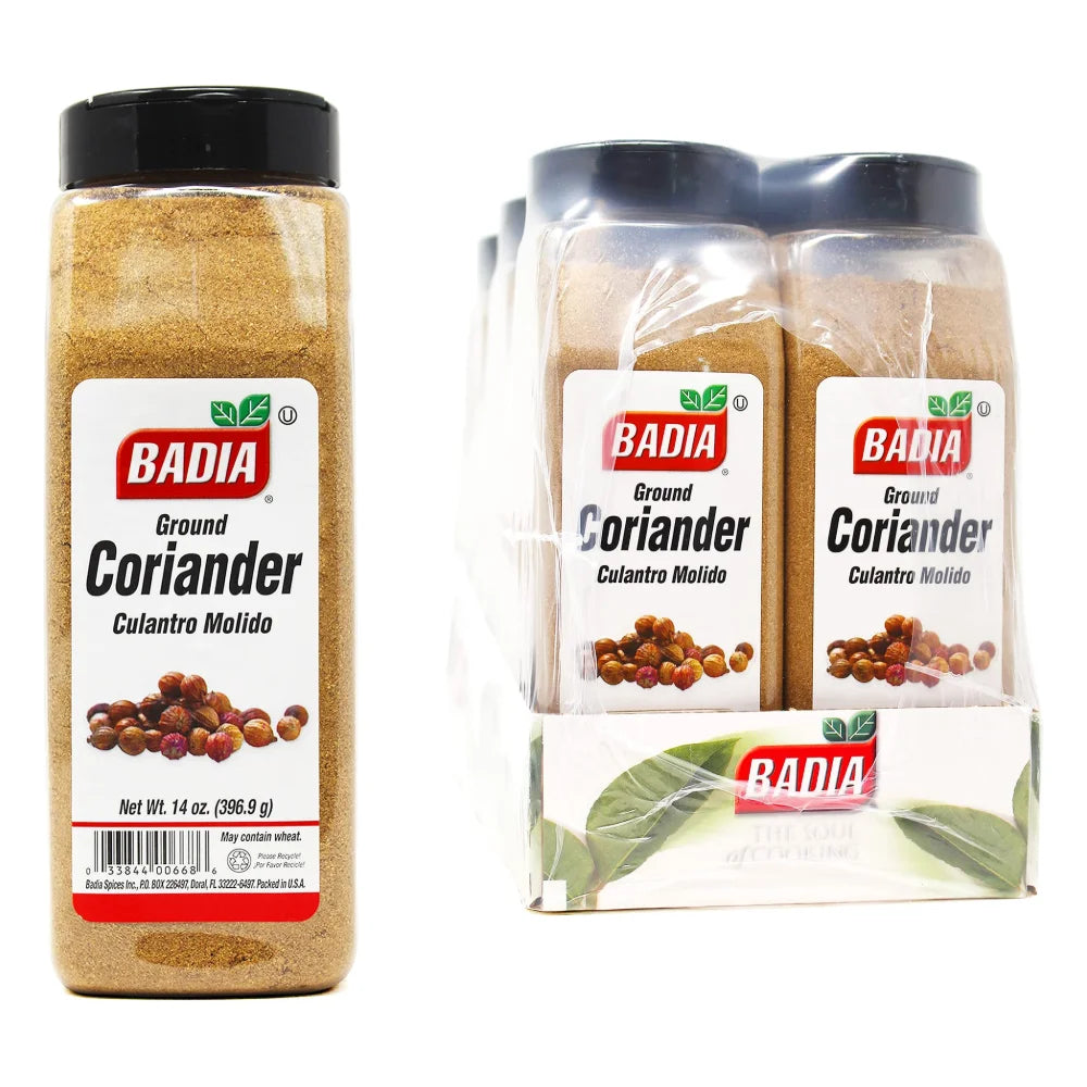 Badia Ground Coriander, 14 Ounce — 6 Per Case