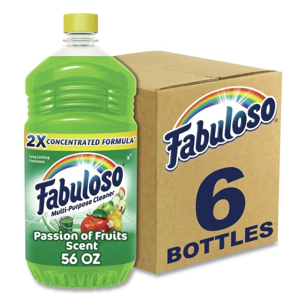 Fabuloso Cleaner Passion Fruit, 56 Fluid Ounce — 6 Per Case