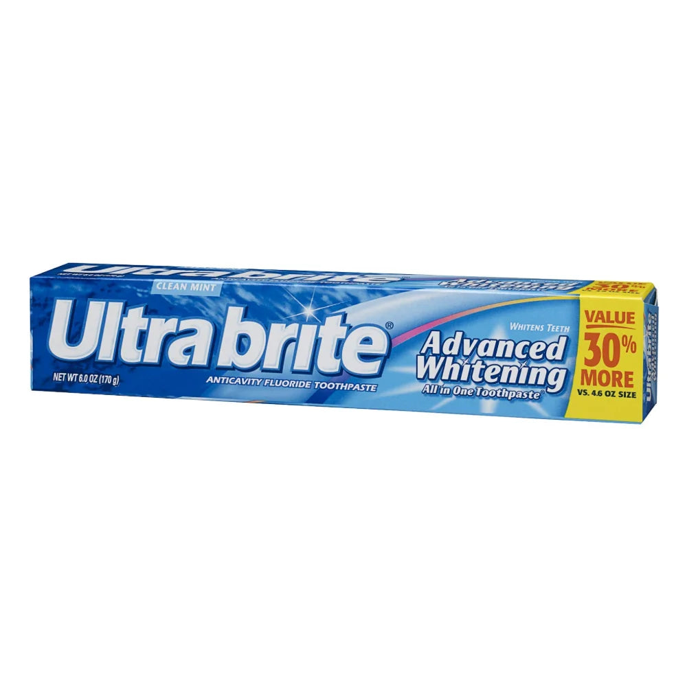 Ultra Brite Toothpaste Regular, 6 Ounce — 24 Per Case