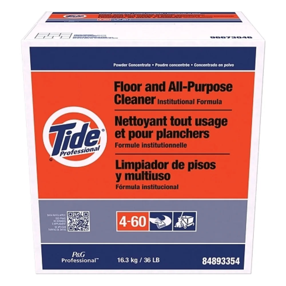 Tide Professional Floor And All-Purpose Cleaner Institutional Formula Concentrate Powder, 36 Pound — 1 Per Case