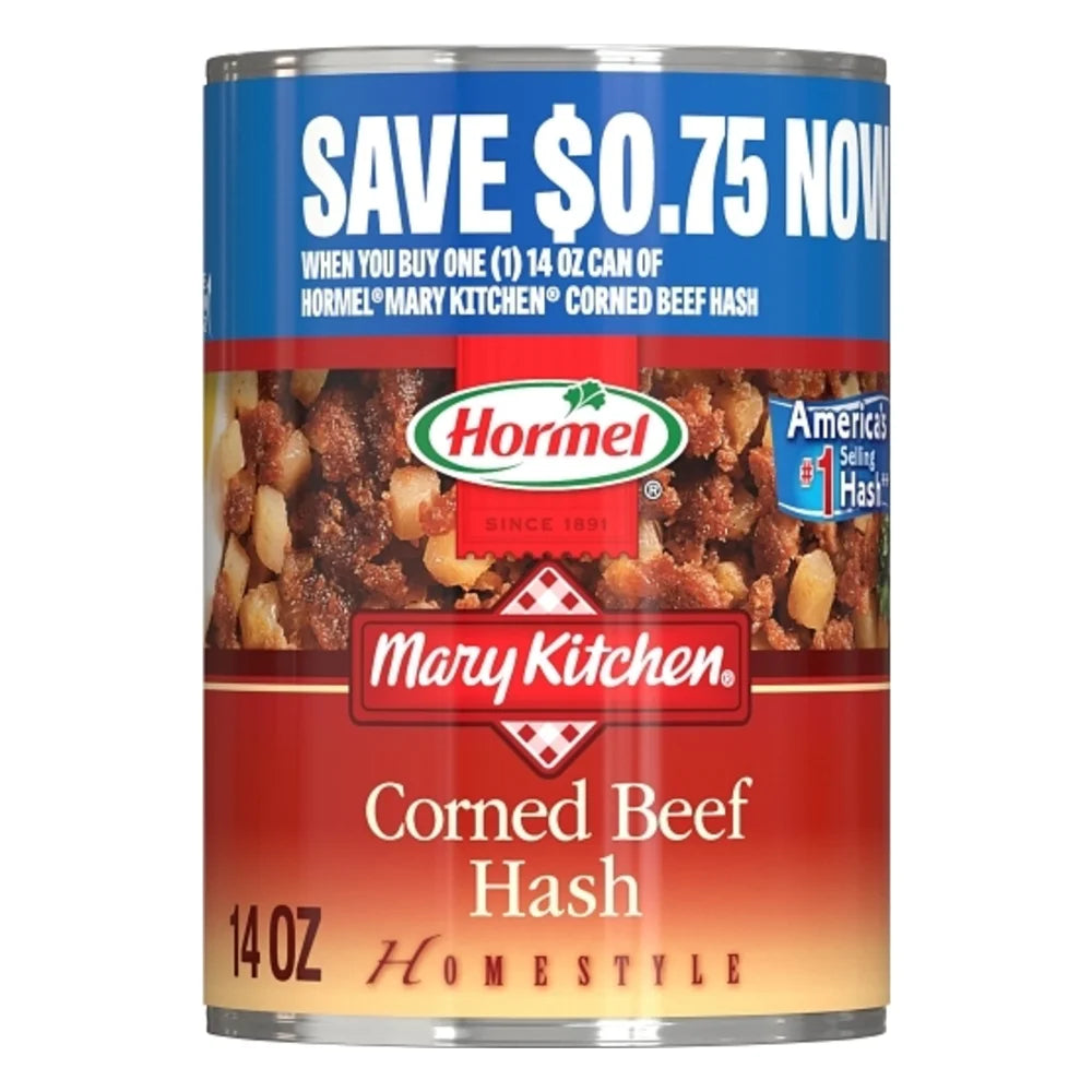 Hormel Mary Kitchen Corned Beef Hash, 14 Ounce — 12 Per Case