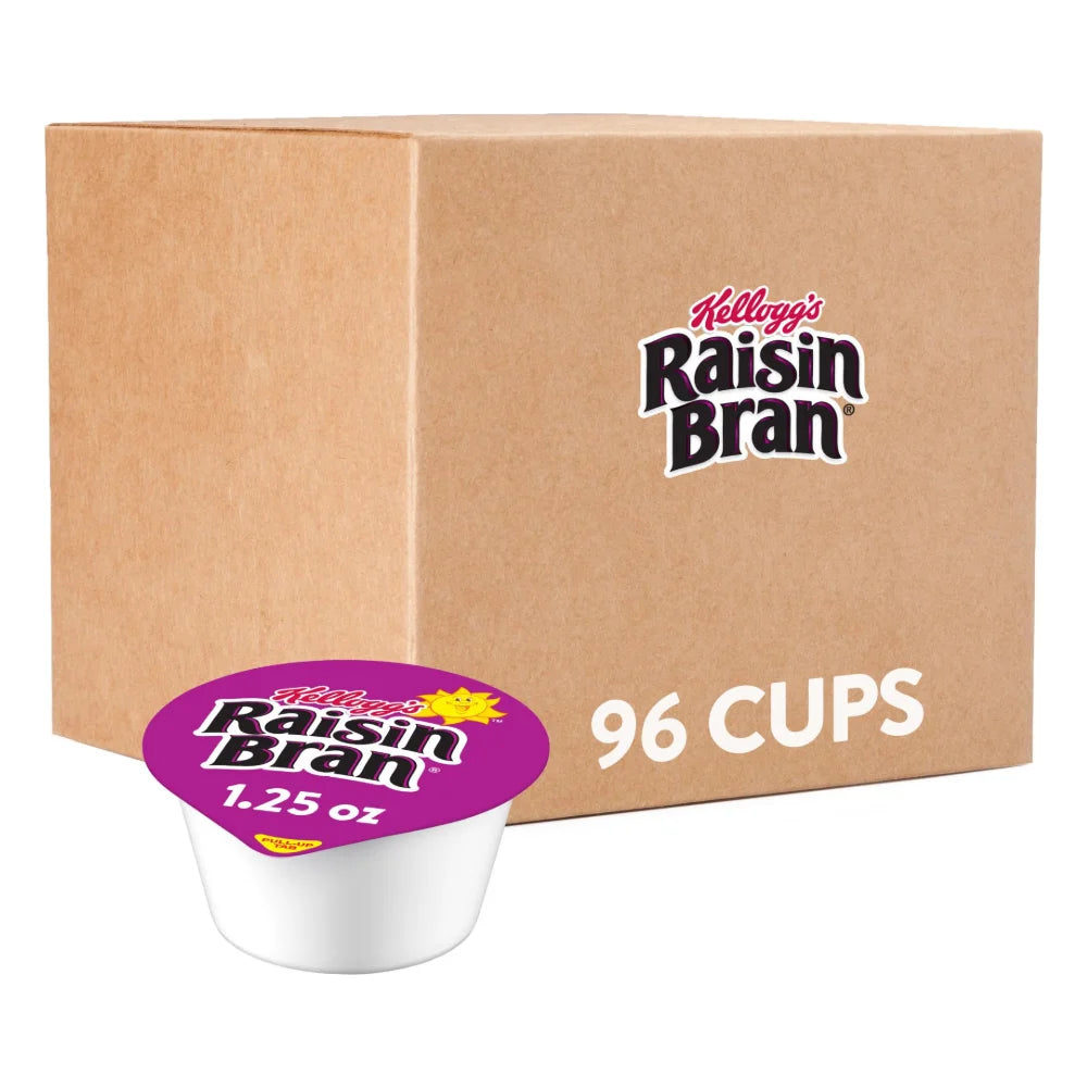 Kellogg's Raisin Bran Cereal, 1.25 Ounce — 96 Per Case