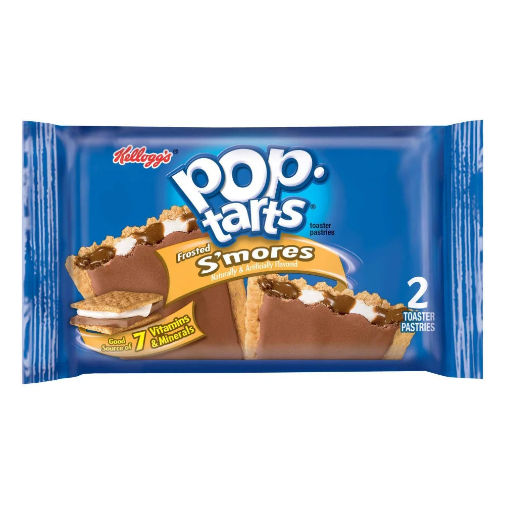 Pop-Tarts Frosted Open & Fold Display S'mores Pastry, 3.3 Ounce — 72 Per Case