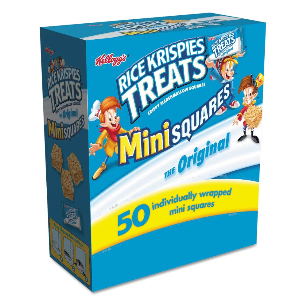 Kellogg's Rice Krispies Original Square Treat, 0.39 Ounce — 200 Per Case